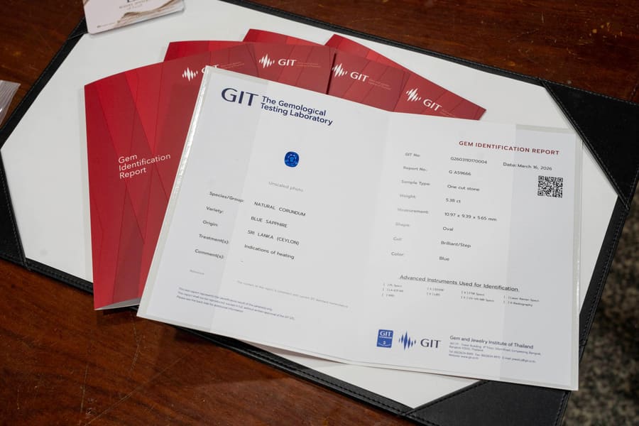 ใบรับรอง GIT